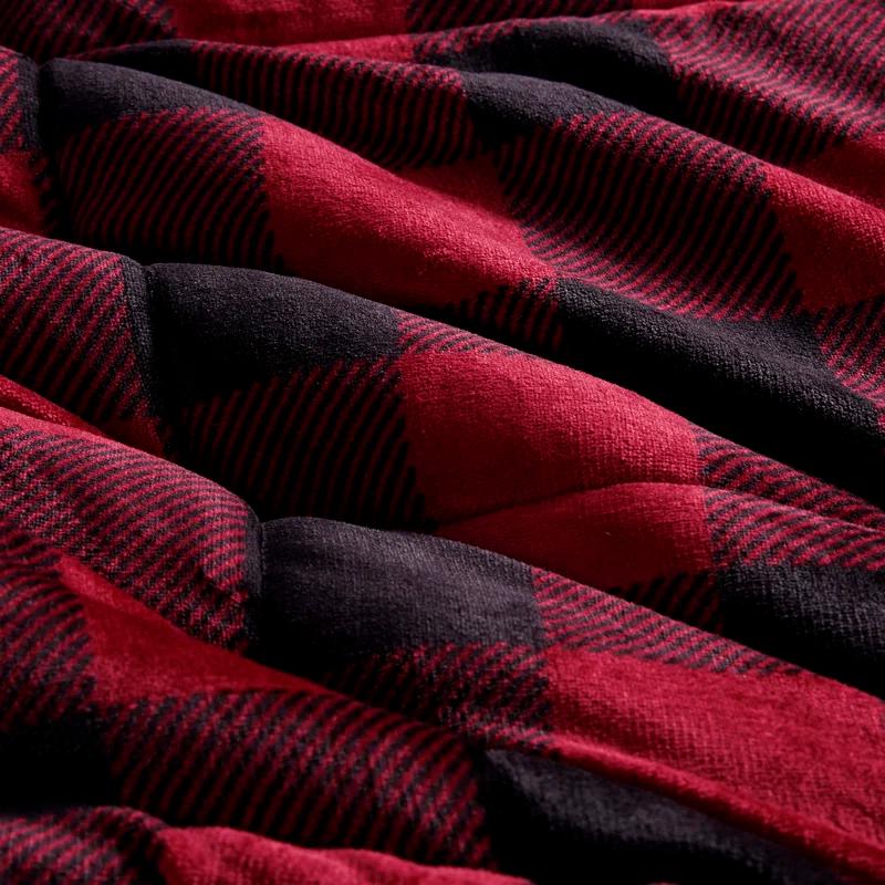 Woolrich Alton Plush to Sherpa Down Alternative Comforter Set