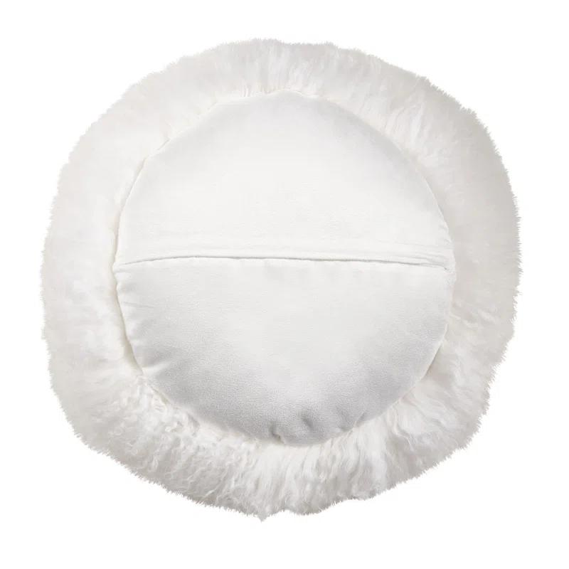 Mongolian Lamb Pillows Lumbar Throw Pillow