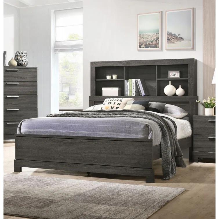 Wildon Home® Temecula Bookcase Storage Bed