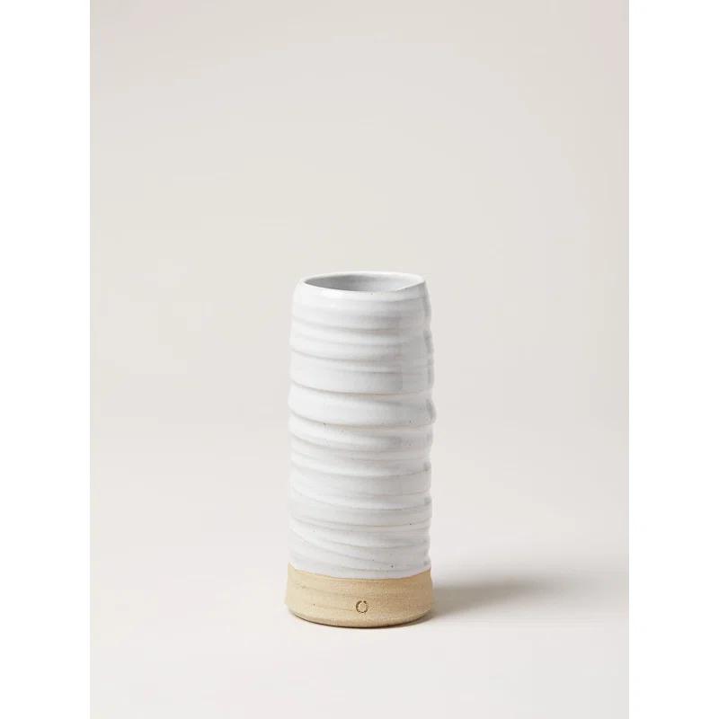 Farmhouse Pottery Trunk Stoneware Table Vase