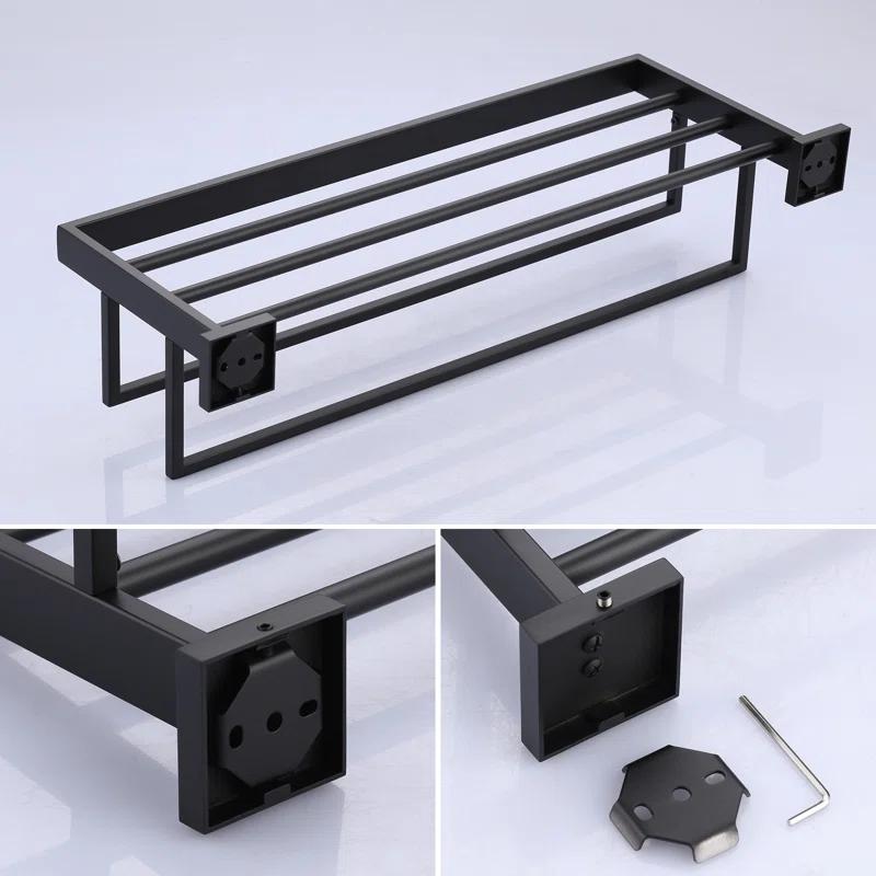 Aleasha AL-8J501B 1 Wall Towel Rack