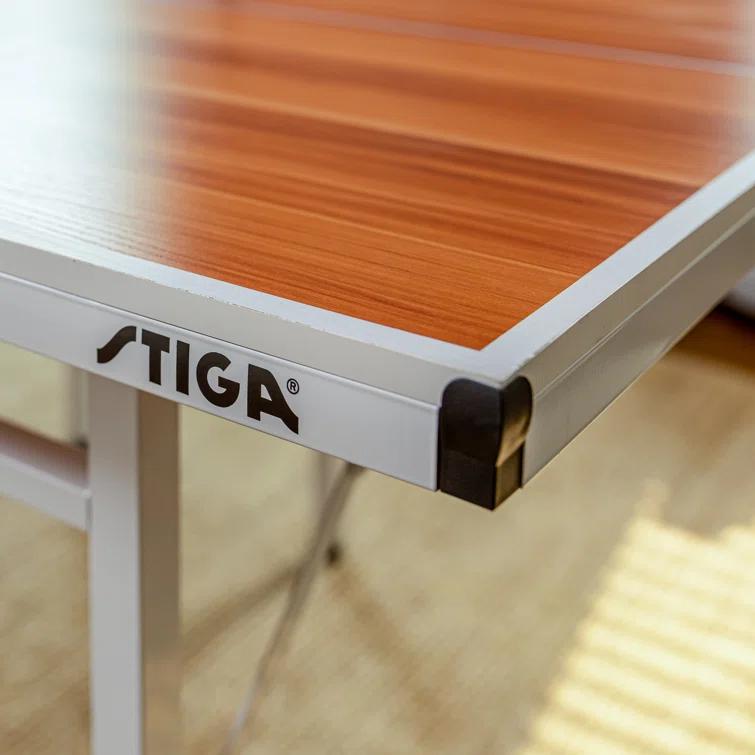 STIGA STIGA Space Saver Foldable Indoor Ping Pong Table - Compact Size with Regulation Quality