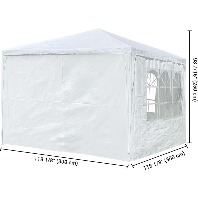 Yescom Yescom 10' X 10' Outdoor Wedding Party Tent 4 Sidewalls