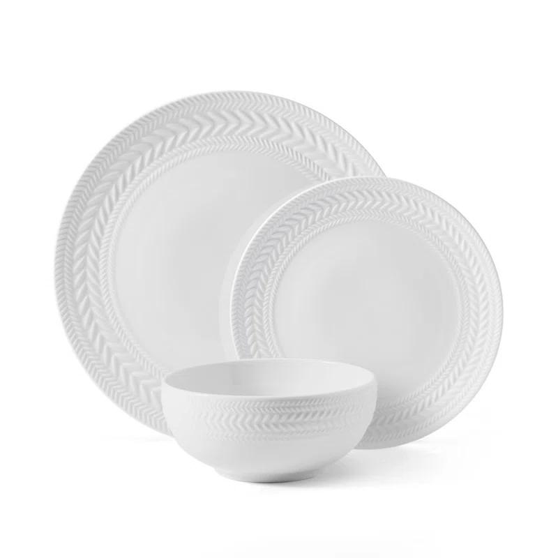 Pfaltzgraff Pfaltzgraff Josephine 24-Piece Porcelain Dinnerware Set, Service for 8