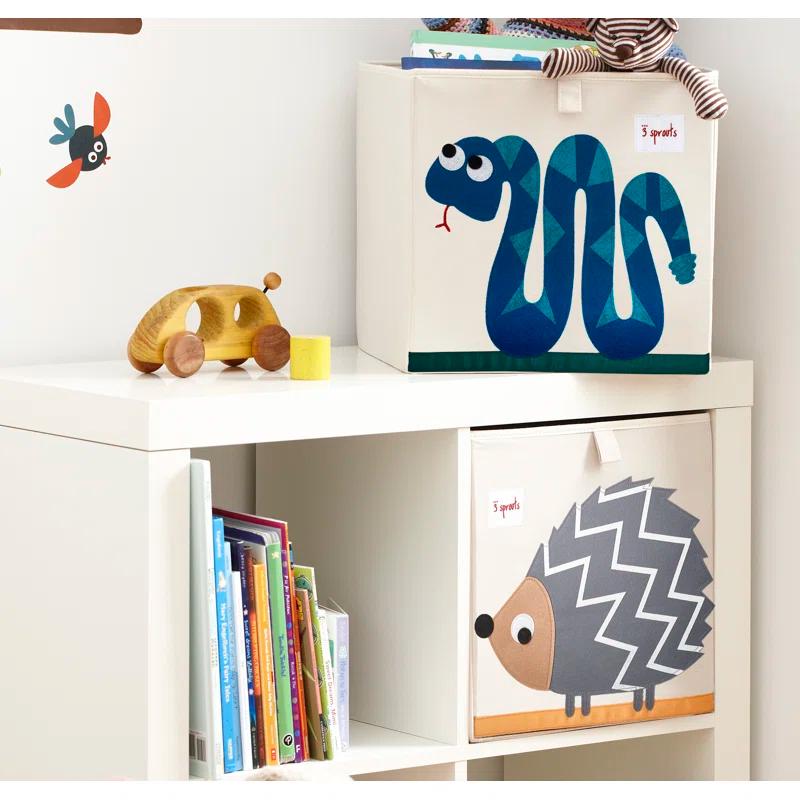3 Sprouts 3 Sprouts - Toy Storage Cube for Baby and Kids - Snake