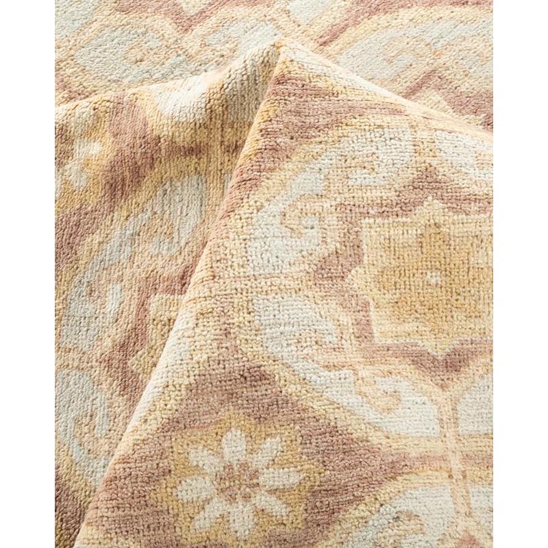 Isabelline Keneshia One-of-a-Kind 8' 0" X 9' 7" 2010s Wool Area Rug in Blue