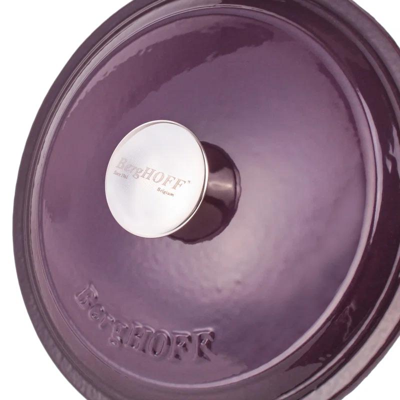 Prep & Savour Neo Cast Iron 3qt. Round Dutch Oven with Lid