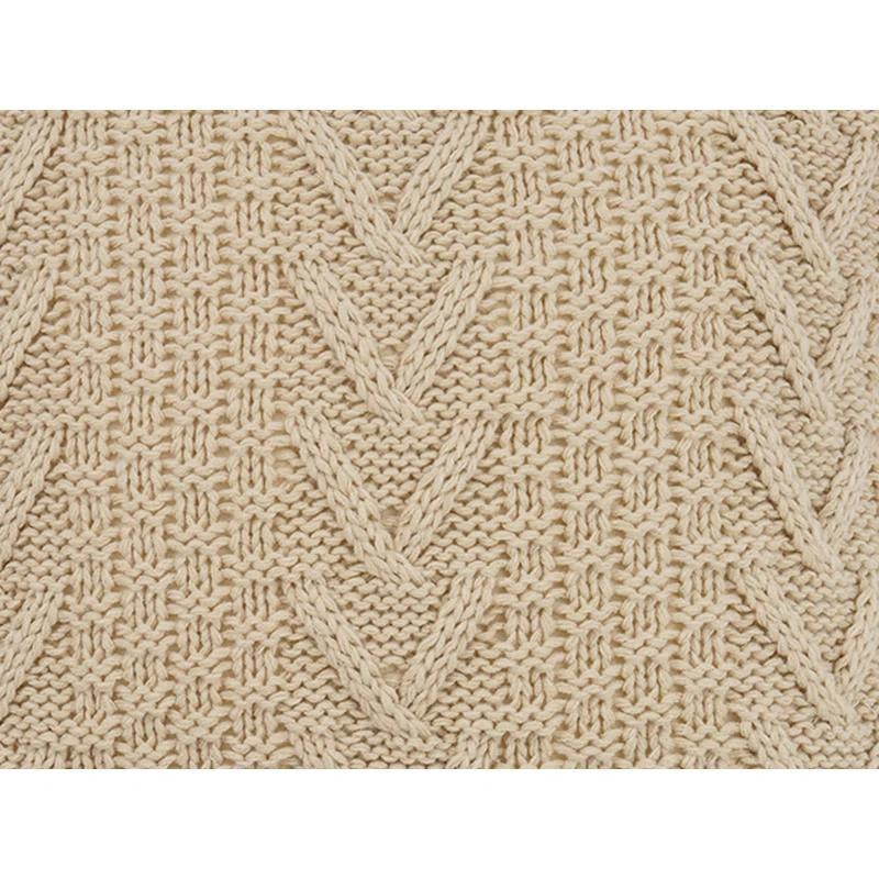 EverGrace Ratree Chunky Reversible Throw Pillow