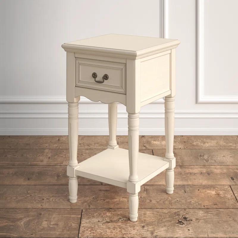 Ophelia & Co. Liscomb 15.5'' W Solid Wood Nightstand