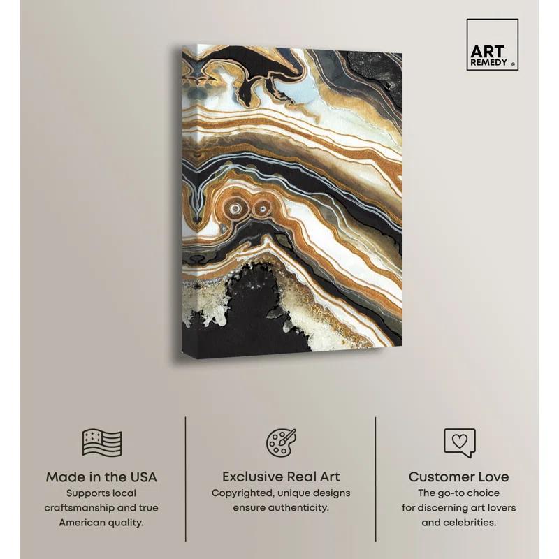 Art Remedy Black and Gold II