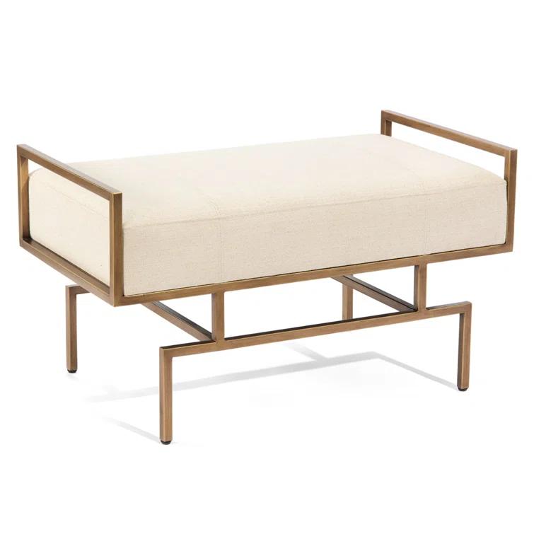 John-Richard Wiggins Fabric Upholstered Bench