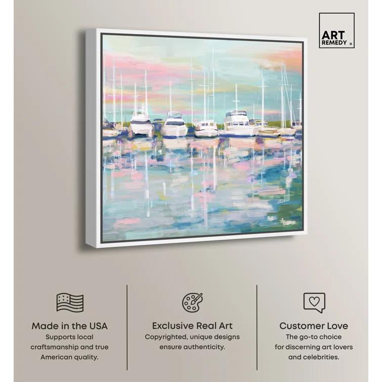 Art Remedy Coastal Dock | Wayfair