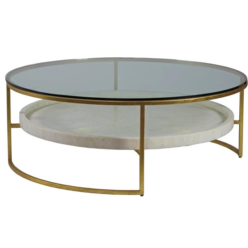 Artistica Home Signature Designs Cumulus Capiz Cocktail Table