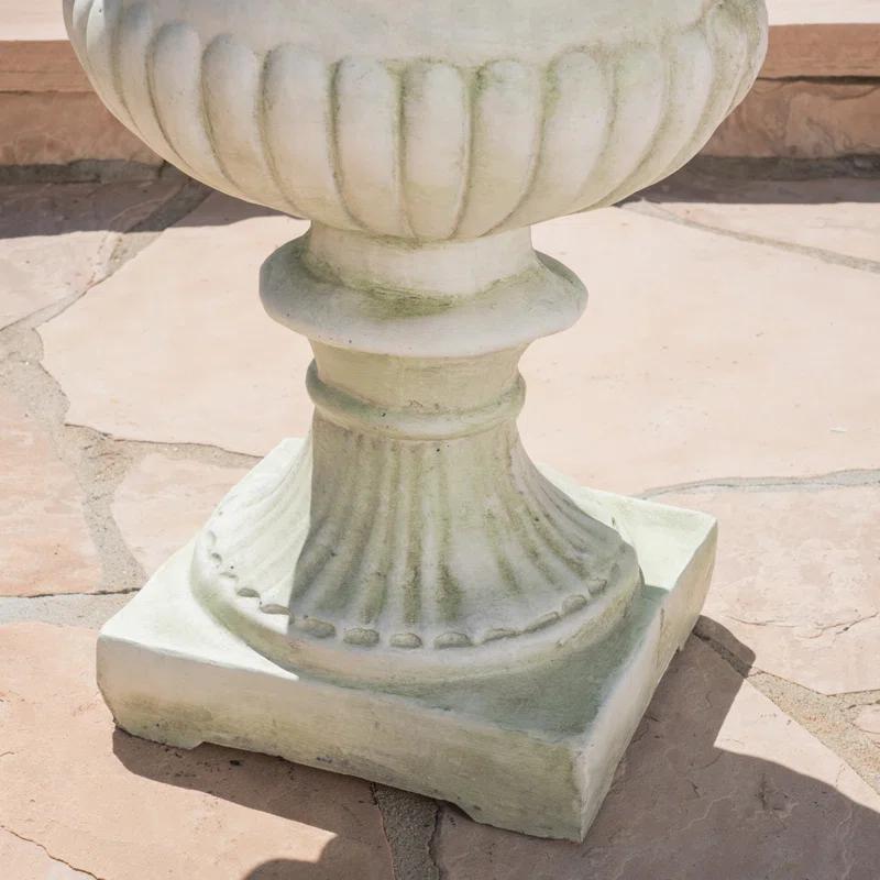 Fleur De Lis Living Exquisite Decorative Urn for Transforming Outdoor Spaces into Paradise