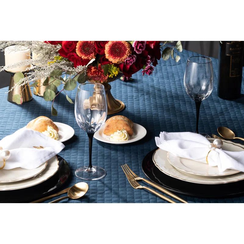 Majestic Crystal 14oz. Crystal White Wine Glass Set (Set of 6)