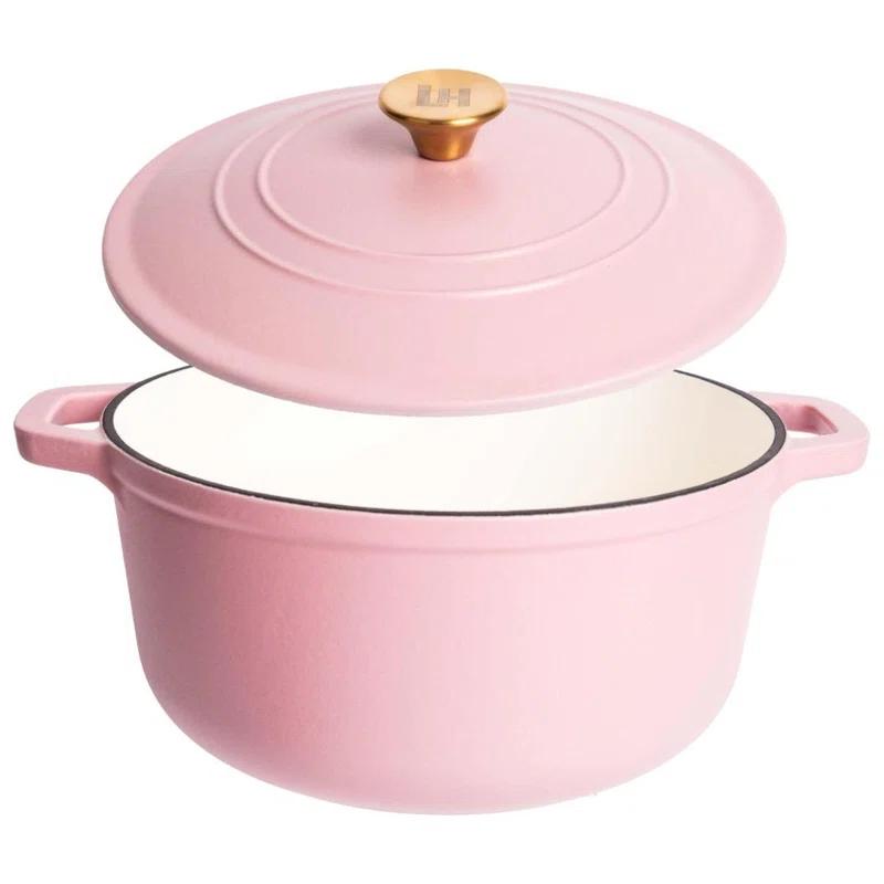 Lexi Home Lexi Home Enameled Cast Iron Round Dutch Oven