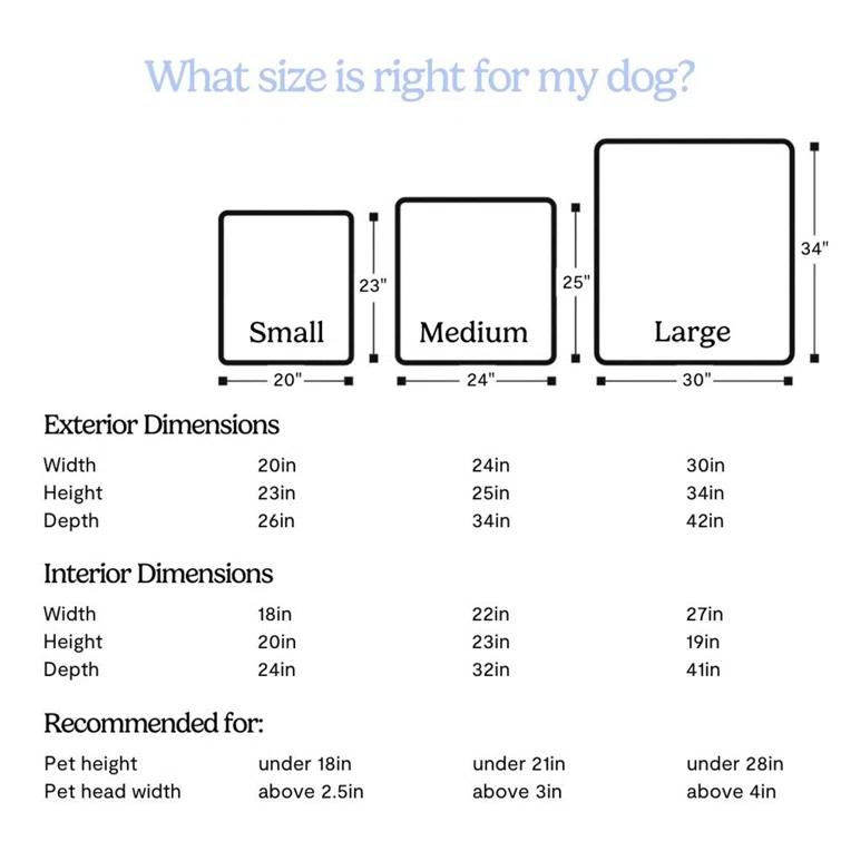 Fable Pets Wood Pet Crate with 1 Door