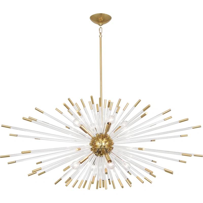 Robert Abbey Andromeda 8 - Light Dimmable Sputnik Sphere Chandelier