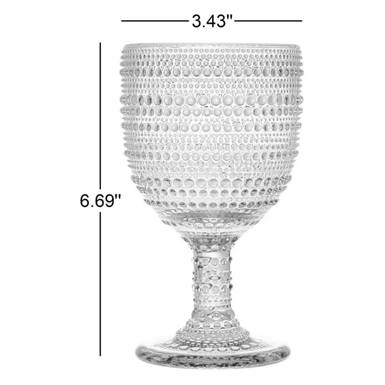 Babbitt 12 oz. Glass Goblet (Set of 4)