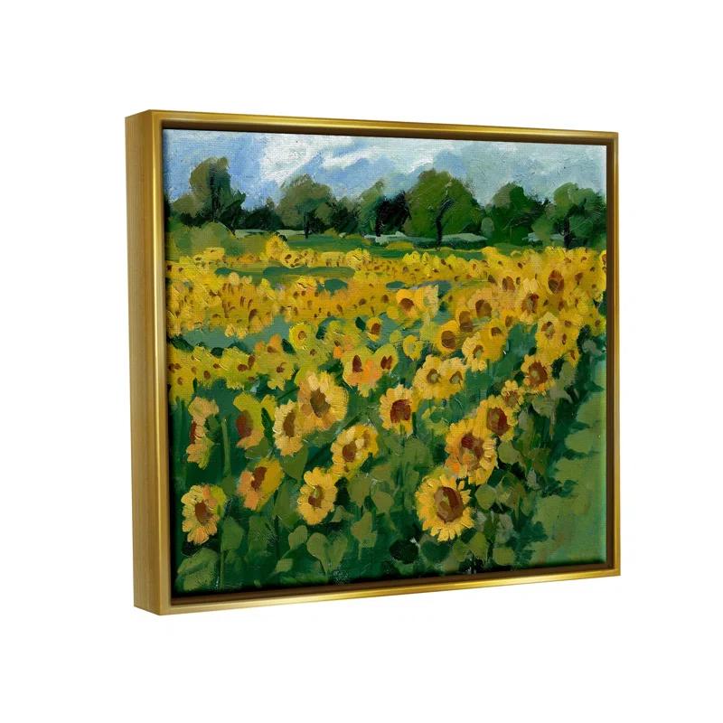 Stupell Industries Bb-174-Floater " Sunflower Farm Painting "