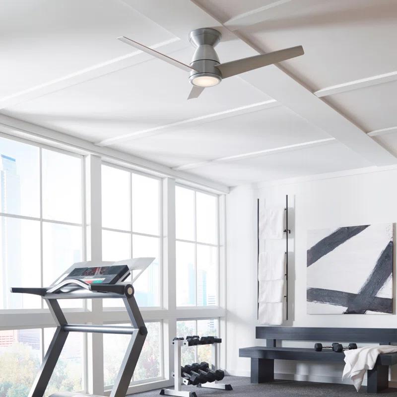 Modern Forms Tip Top 3 - Blade Smart Propeller Ceiling Fan with Light Kit Included
