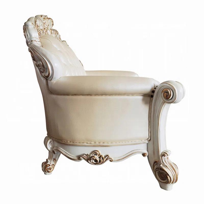 A&J Homes Studio Vendome 69.6'' Faux Leather Loveseat