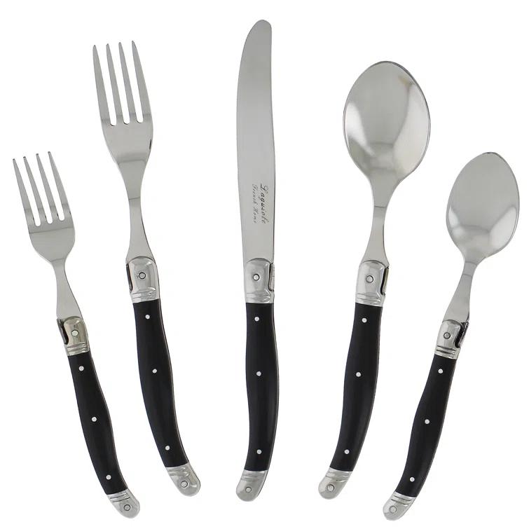 Hixon Stainless Steel Flatware - Set of 20