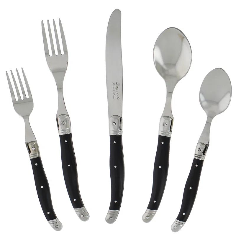 Hixon Stainless Steel Flatware - Set of 20