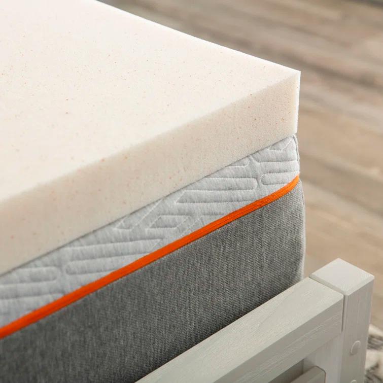Craft & Trade Craft & Trade CopperGel Cooling, Pressure-Relieving Memory Foam Mattress Topper, 3 Inch