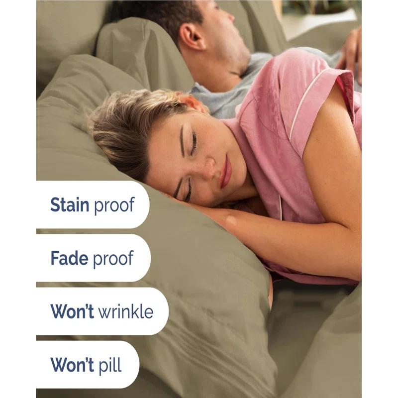 CGK Linens 4 Piece Sheet Set Premium Cooling, Soft & Wrinkle Free Sheet Set