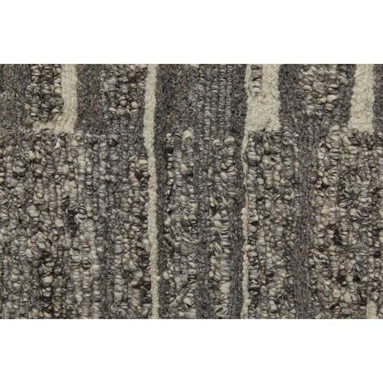 Navaro Modern Abstract Gray/Taupe/Ivory Area Rug