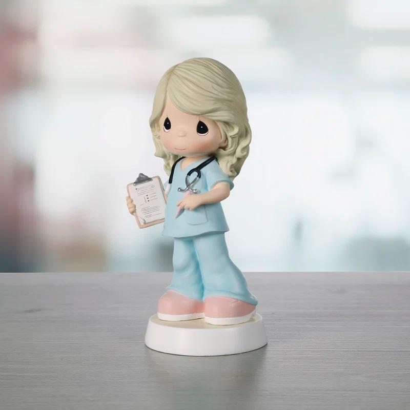 Precious Moments Precious Moments Superhero In Scrubs Nurse Figurine