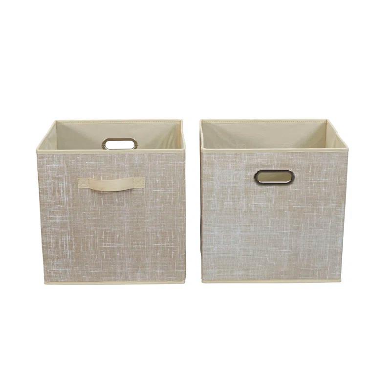 Household Essentials Household Essentials Fabric Bin (Set of 2)