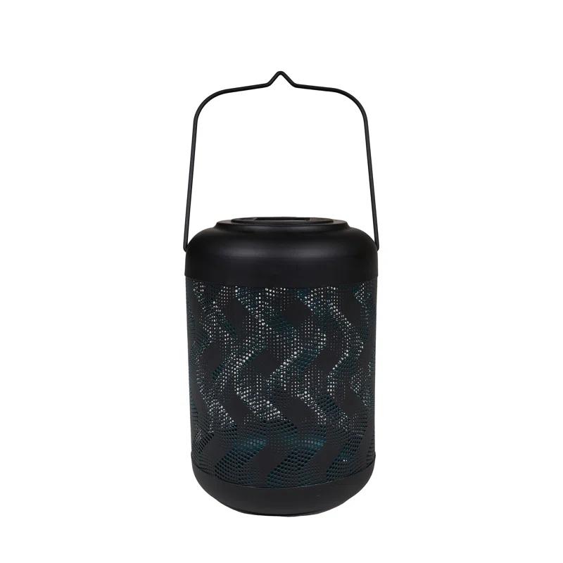 Hi-Line Gift Ltd. Solar Wave Metal Lantern & Reviews | Wayfair