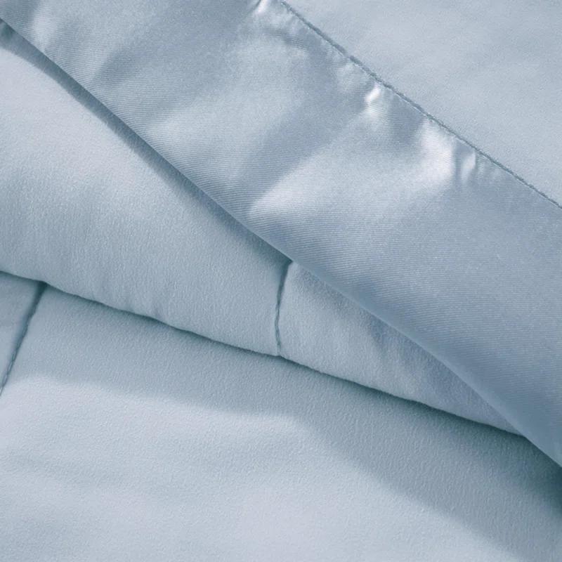 Madison Park Lightweight Down Alternative Blanket with Satin Trim