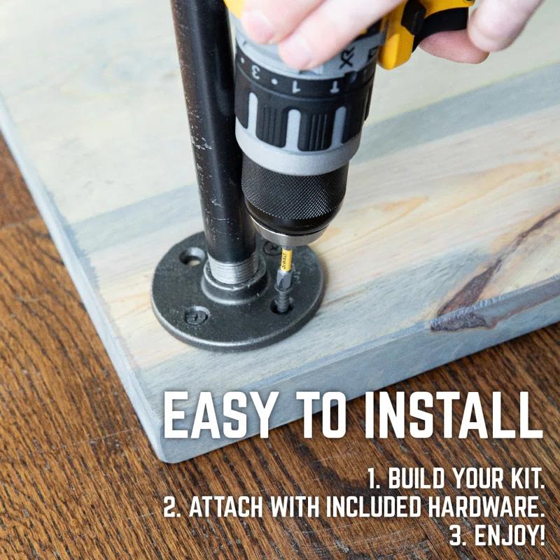 48 In. x 16 In. X 1.25 In. Live Edge Solid Console Table Wood Top