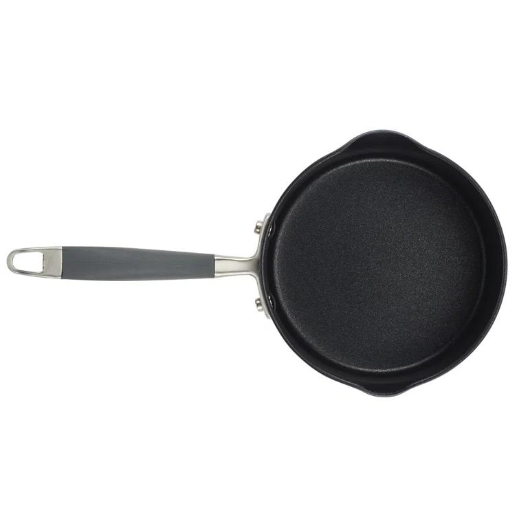 Anolon Anolon Advanced Home Hard Anodized Nonstick Saucepan With Straining Lid, 2 Quart