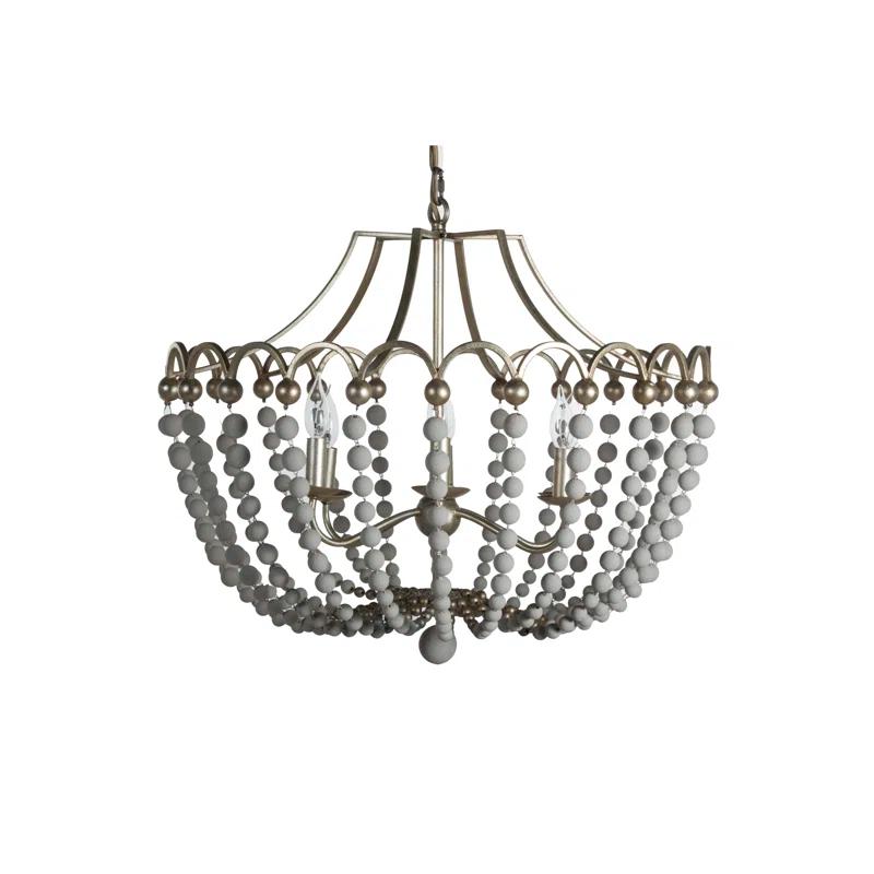 Peggy 6 - Light Dimmable Empire Chandelier