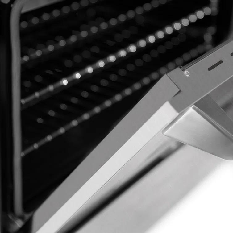 ZLINE ZLINE 36 in. Legacy Dual Fuel Range in Satin Stainless Steel w/ Door RAS-SN-36