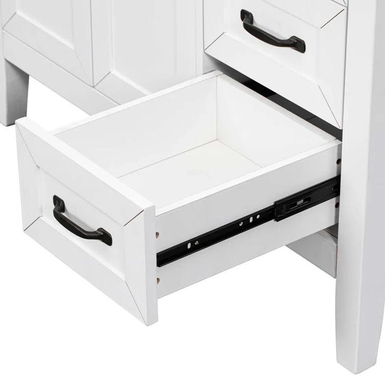 R&M Furniture Versatile Bathroom Vanity with Stylish Sink and Ample Storage
