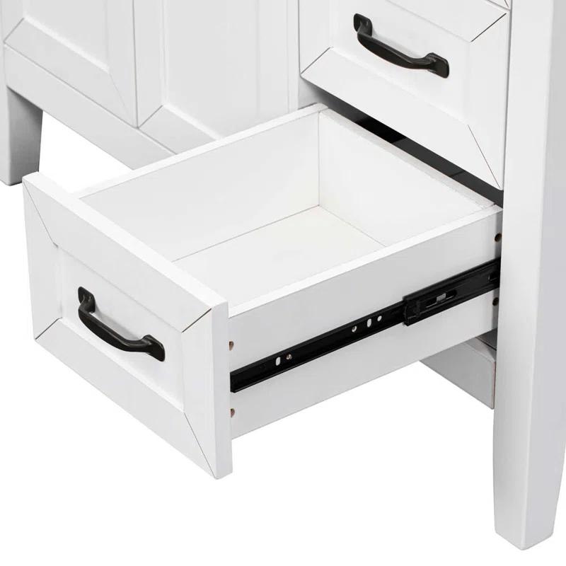 R&M Furniture Versatile Bathroom Vanity with Stylish Sink and Ample Storage