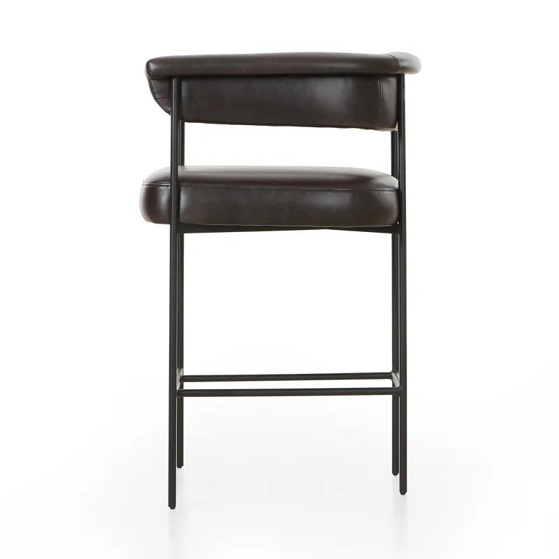 Lyssa Leather Bar & Counter Stool