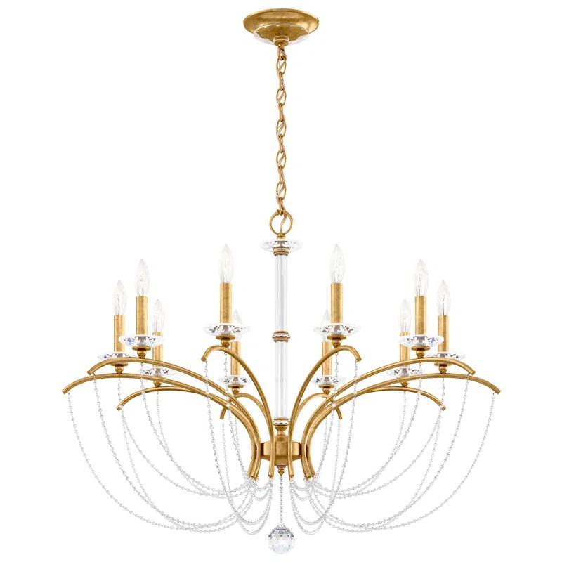 Schonbek Priscilla 10 - Light Dimmable Classic / Traditional Chandelier
