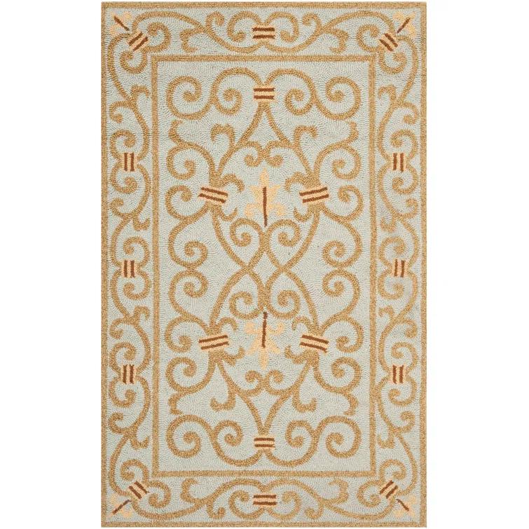 Safavieh Hand Hooked Wool Pile Oriental Rug