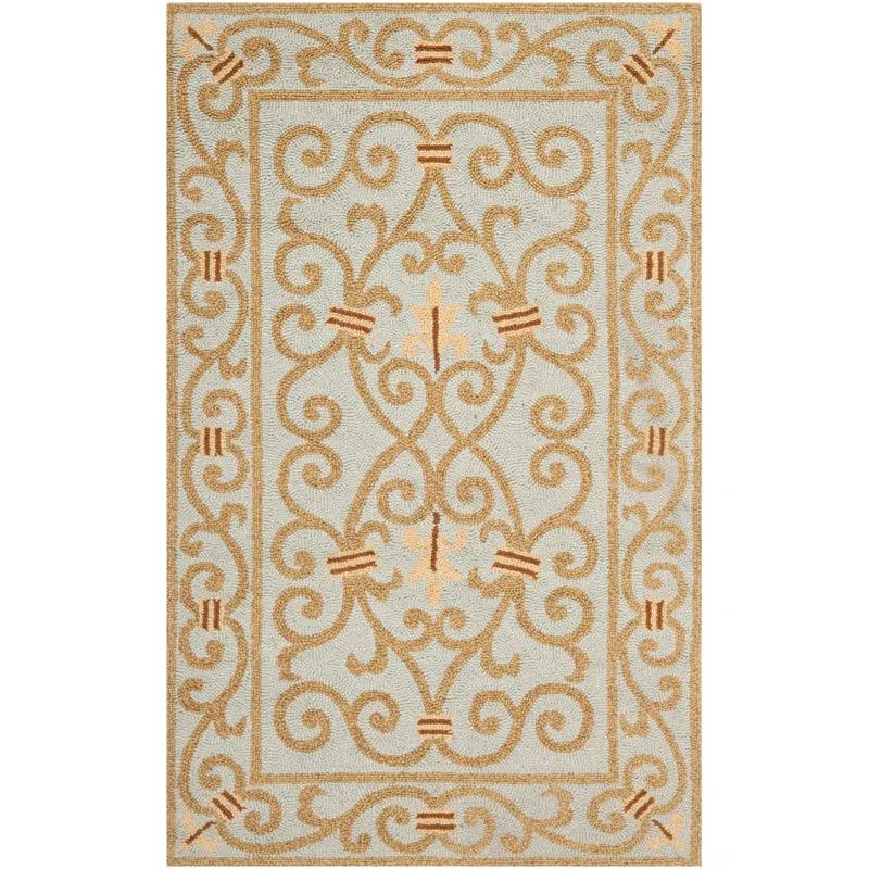 Safavieh Hand Hooked Wool Pile Oriental Rug