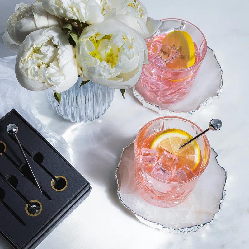 ANNA New York Anna New York 2 Piece Coaster Set