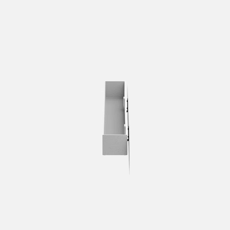 Veradek Geo Series Plastic Trough Hanging Planter