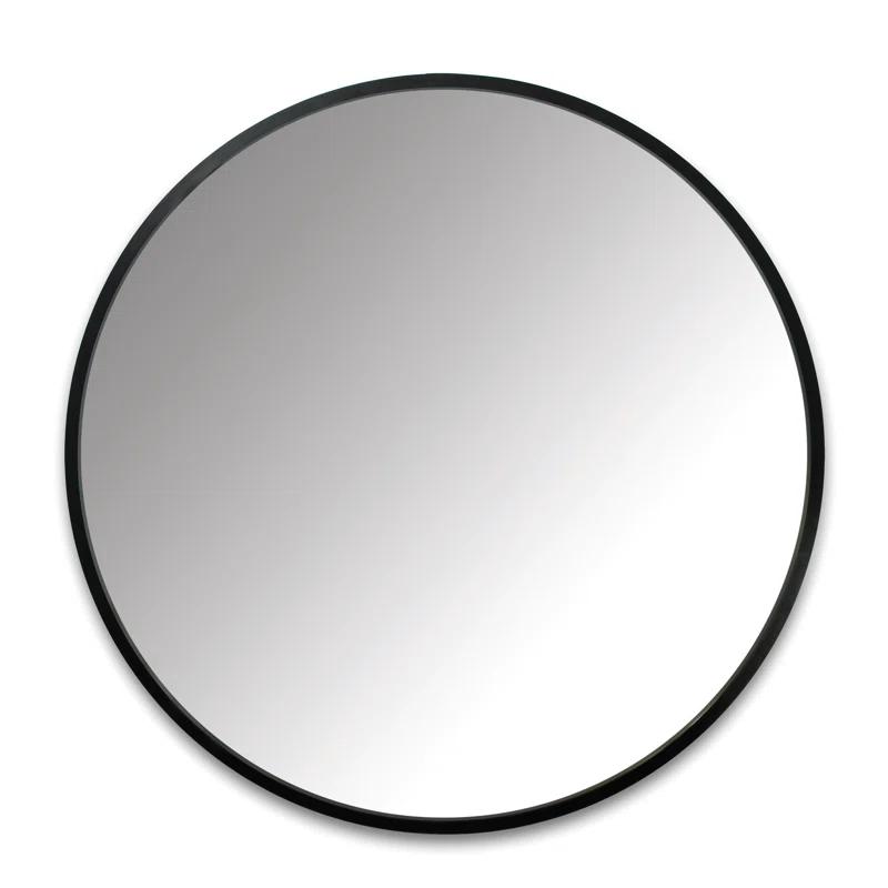 Hub Rubber Round Mirror