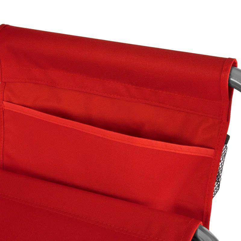 Picnic Time Sports Outdoor Portable Camp Chair with Side Table