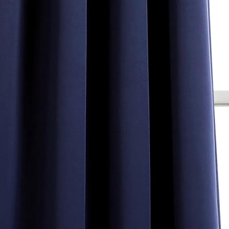 Torre & Tagus Insulated Polyester Blackout Curtain Pair (Set of 2)